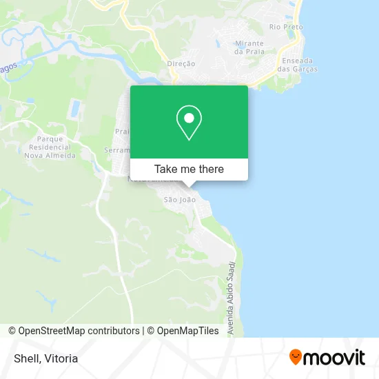 Shell map
