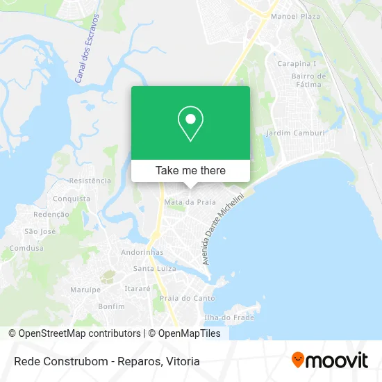 Rede Construbom - Reparos map