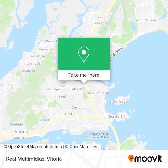 Real Multimidias map