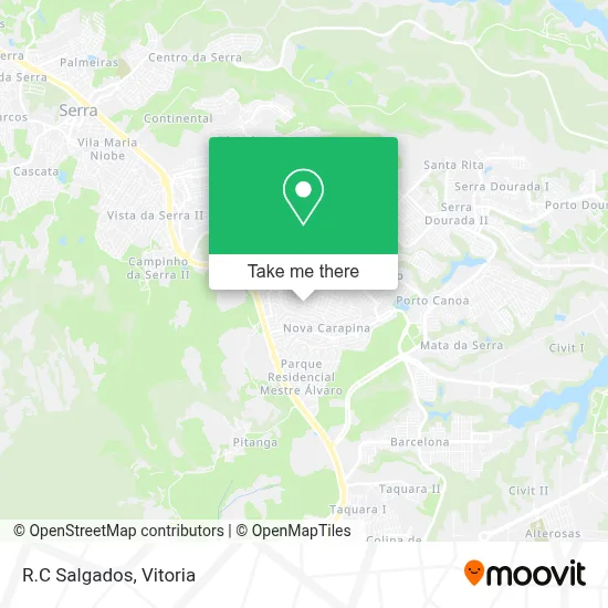 R.C Salgados map