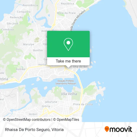 Rhaisa Da Porto Seguro map