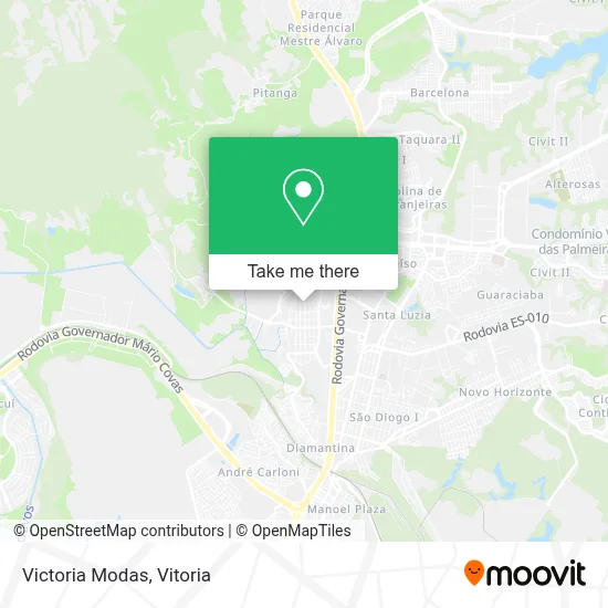 Victoria Modas map