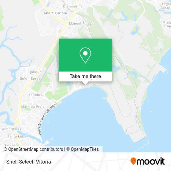 Shell Select map