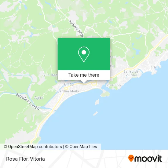 Rosa Flor map