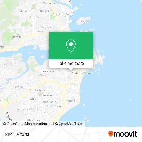Shell map