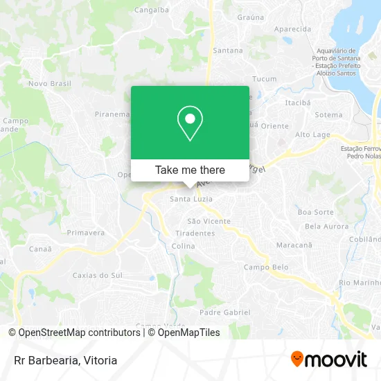 Rr Barbearia map