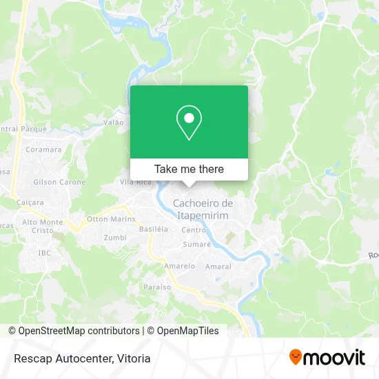Rescap Autocenter map