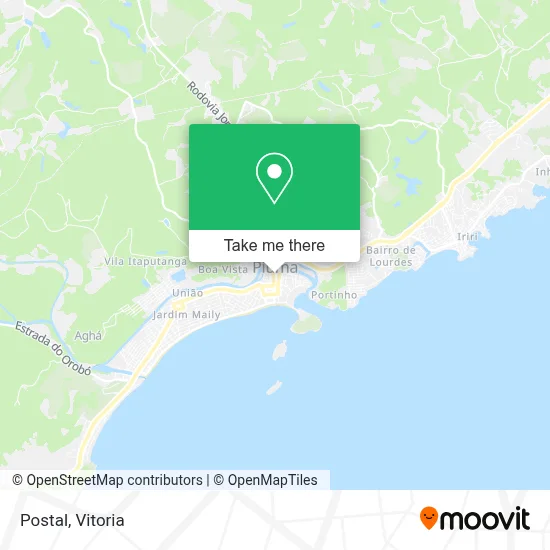 Postale map