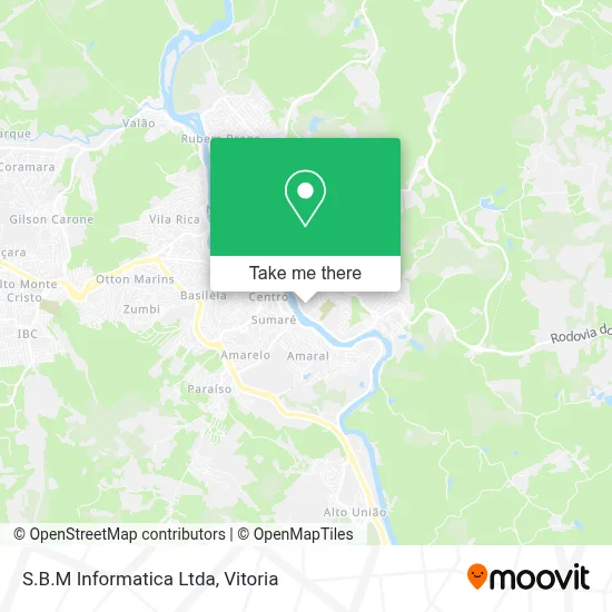 S.B.M  Informatica Ltda map