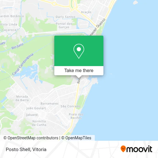 Posto Shell map