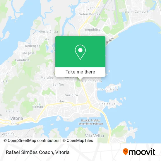 Rafael Simões Coach map
