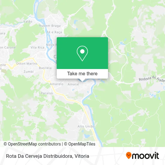 Rota Da Cerveja Distribuidora map