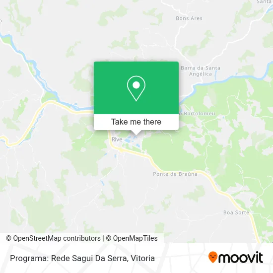 Programa: Rede Sagui Da Serra map