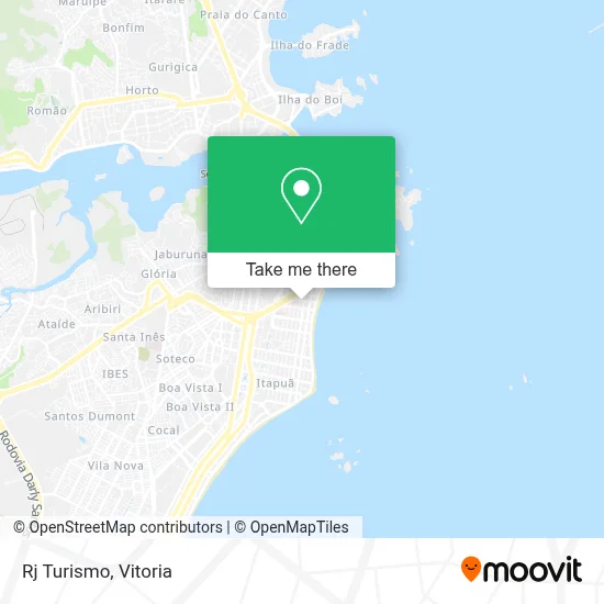 Rj Turismo map