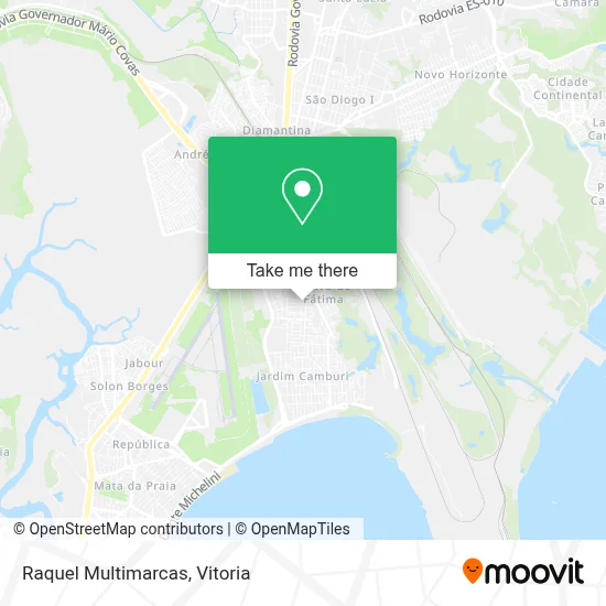 Raquel Multimarcas map