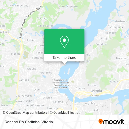 Rancho Do Carlinho map