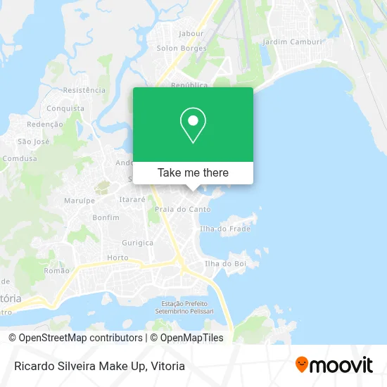 Ricardo Silveira Make Up map