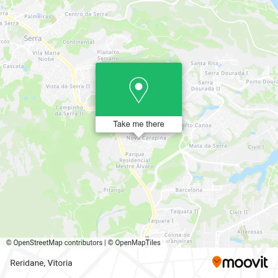 Reridane map