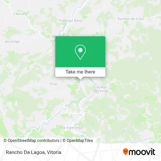 Rancho Da Lagoa map