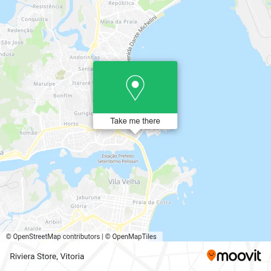 Riviera Store map