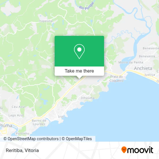Reritiba map