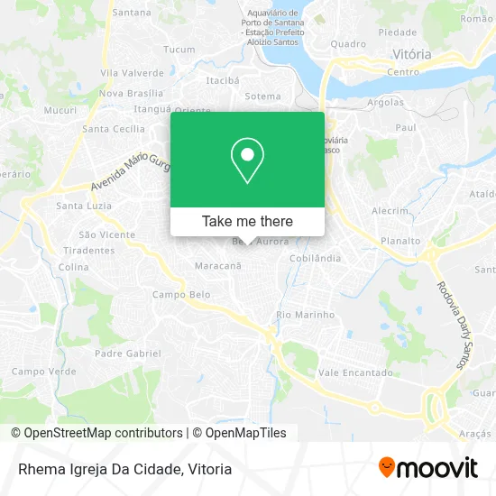 Rhema Igreja Da Cidade map
