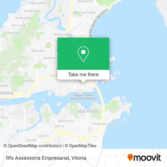 Rfs Assessoria Empresarial map