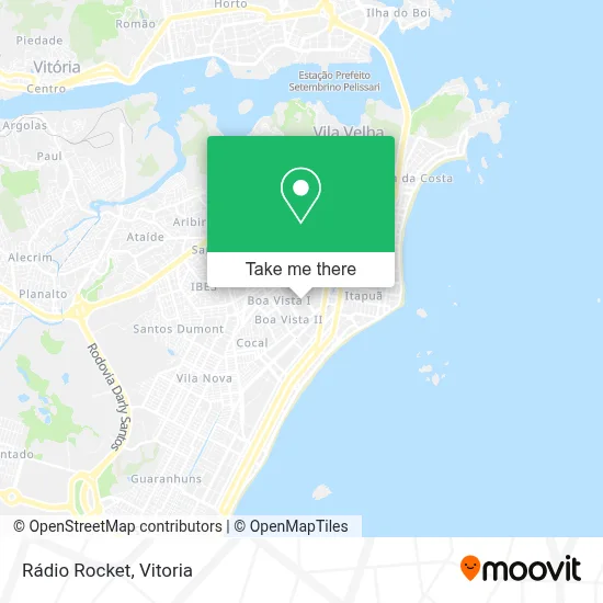 Rádio Rocket map