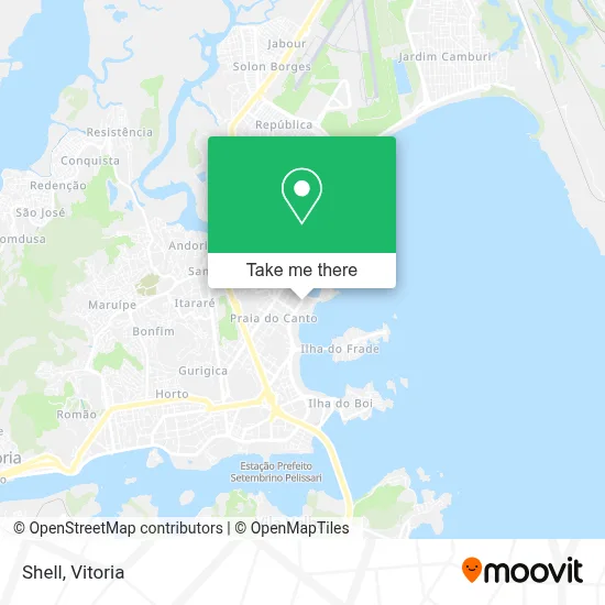 Shell map