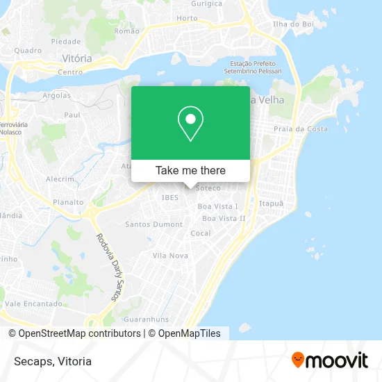 Secaps map