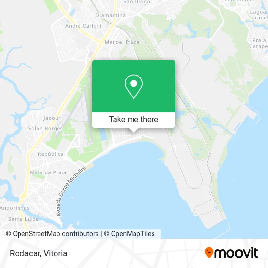 Rodacar map