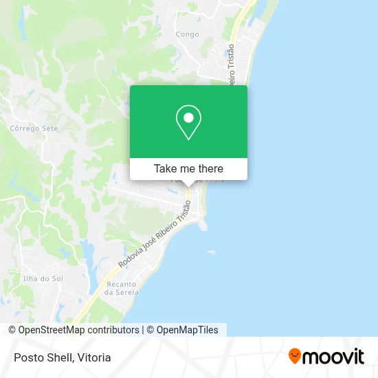 Posto Shell map