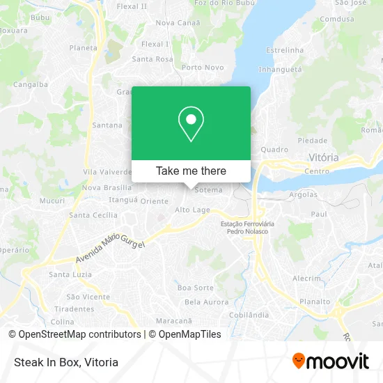 Steak In Box map