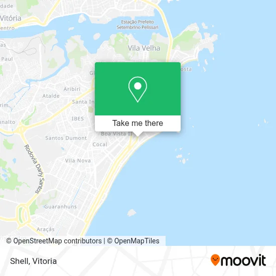 Shell map