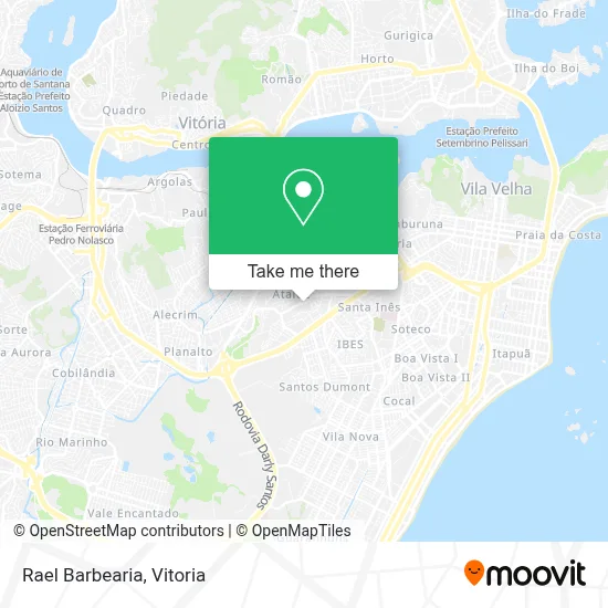 Rael Barbearia map