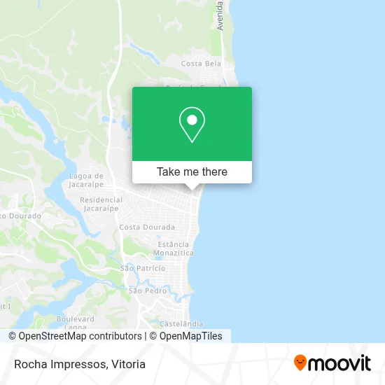 Rocha Impressos map