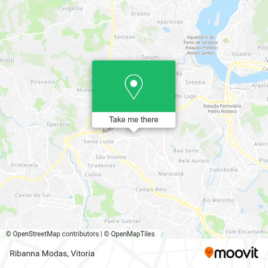 Ribanna Modas map