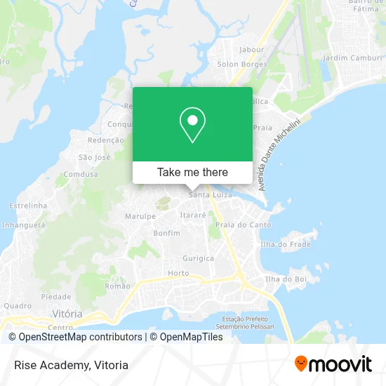 Rise Academy map