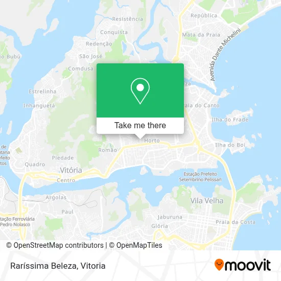 Raríssima Beleza map
