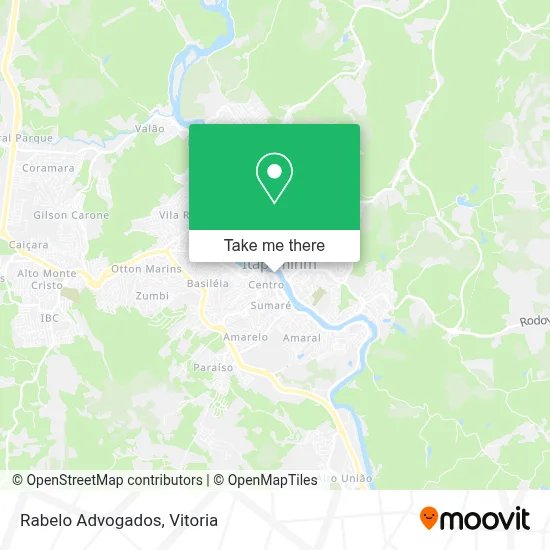 Rabelo Advogados map
