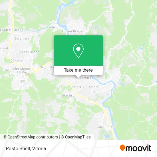 Posto Shell map