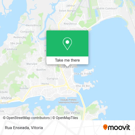 Rua Enseada map