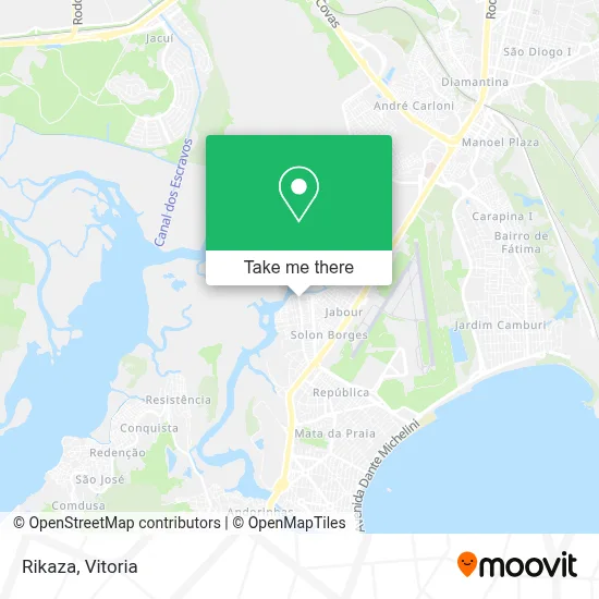 Rikaza map