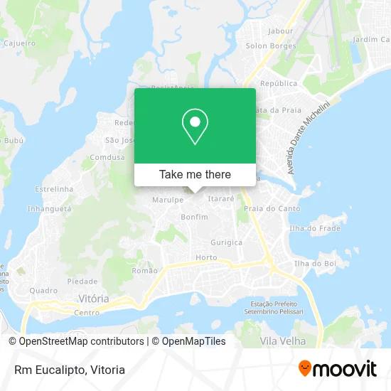 Rm Eucalipto map