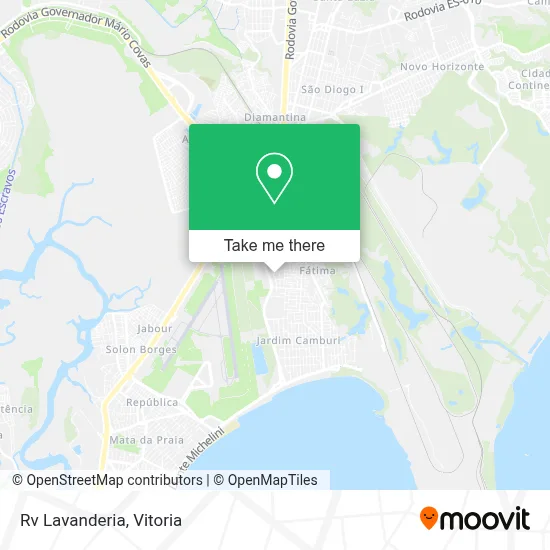 Rv Lavanderia map