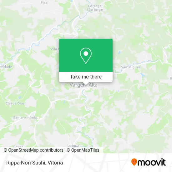 Rippa Nori Sushi map
