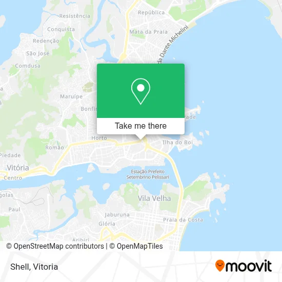 Shell map