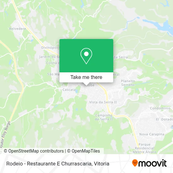 Rodeio - Restaurante E Churrascaria map