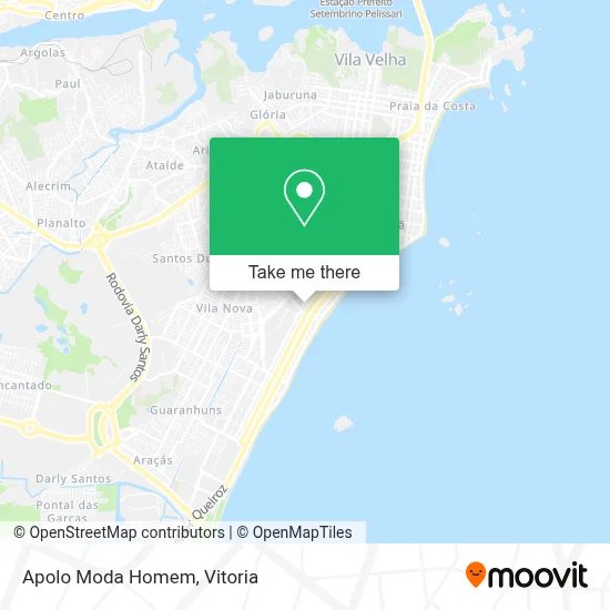 Apolo Moda Homem map