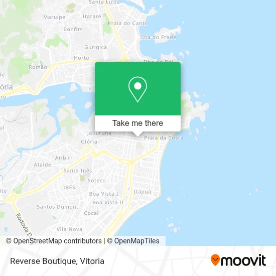 Reverse Boutique map